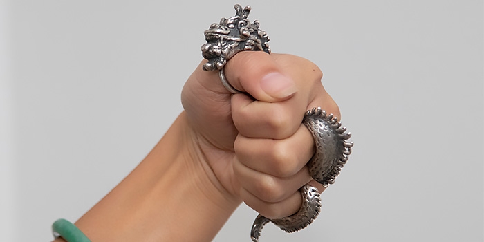 “Three-Part Vietnamese Dragon Ring,” 2018