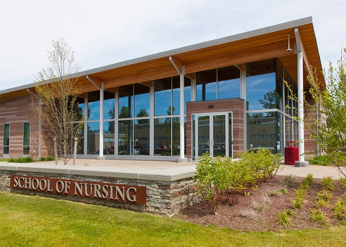 Exterior of School of Nursing Building