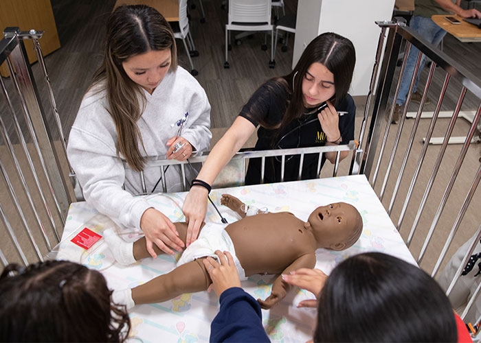 Pathway Program high school students at RINEC