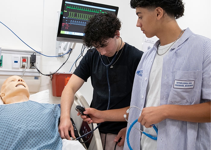 Pathway Programs high school students at RINEC
