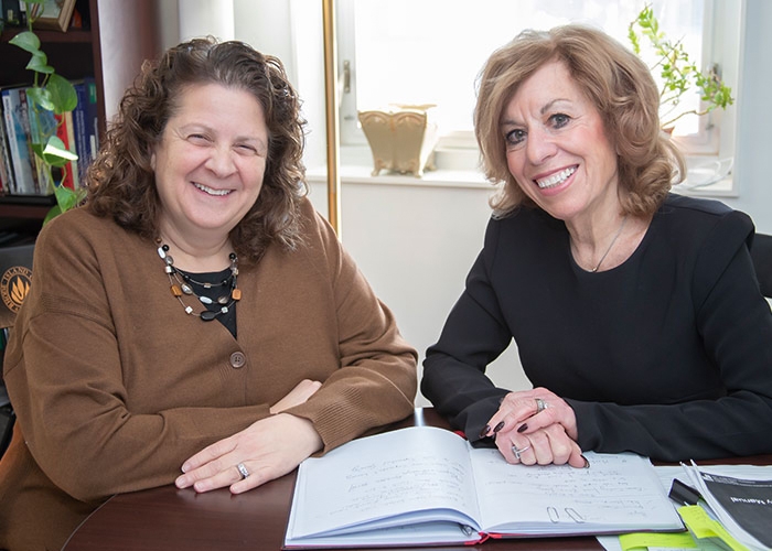 Joyce Perry and Marianne Raimondo