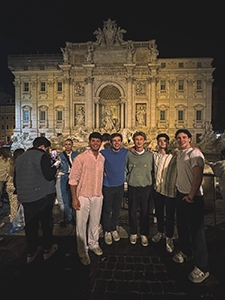 Jack Reiter in Rome, Italy