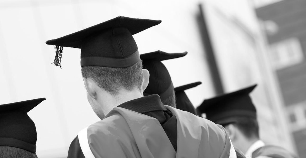 Graduates in regalia