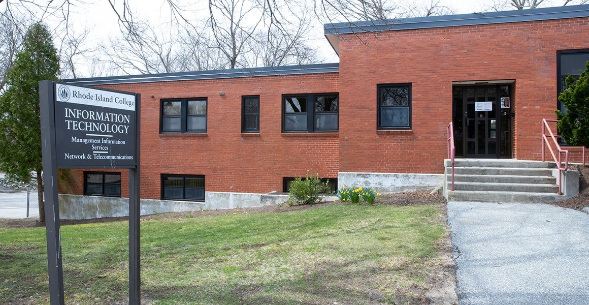 Building one, exterior, containing Information Technology