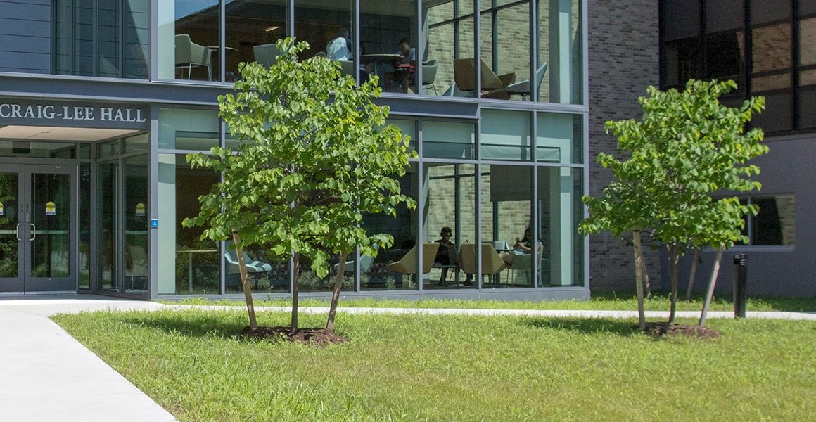 Exterior of Craig Lee Hall