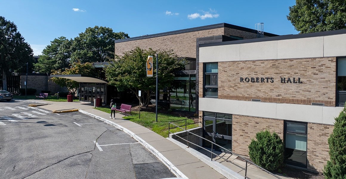 Exterior of Robert's Hall