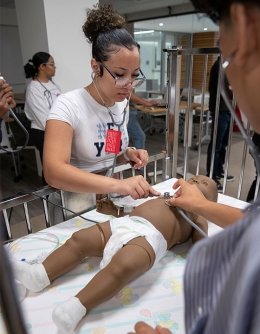 Pathway Programs high school student at RINEC