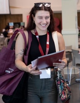 Happy transfer student