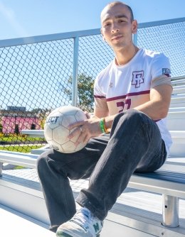 Joe Kelly, soccer player and cancer survivor and advocate