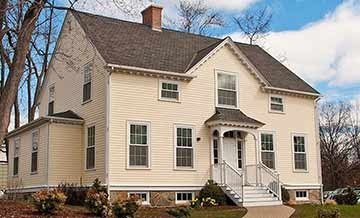 Exterior photo of the Yellow Cottage