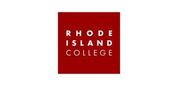 Rhode Island College burgundy logo