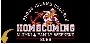 Homecoming Alumni & Family Weekend 2025 promotional graphic