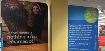 Deconstructing Stigma Exhibition Poster boards