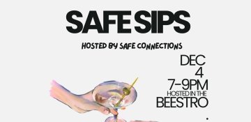 Safe Sips event-  hand holding cocktail glass