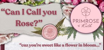 Can I Call You Rose event with florist Primrose & Ruth poster