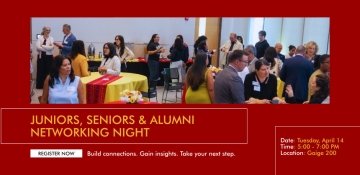 Group shot of RIC students and faculty at a networking event