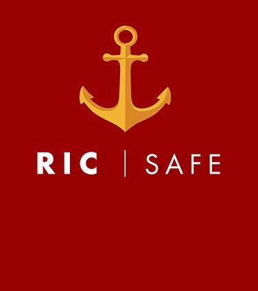 RIC Safe logo, with text and anchor