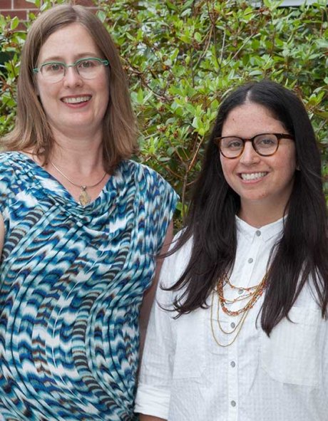 Corinne McKamey and Rachel Clemons