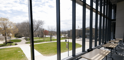 Inside of Gaige Hall 