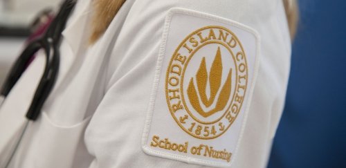 Nursing patch on arm