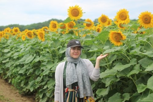 Palestine immigrant Nour Abaherah