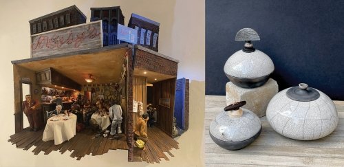 Michael Mollicone Sculpture and Marisol Martinez Kritkos Ceramics