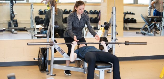 Physical education student