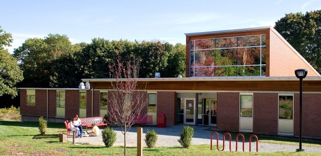 Exterior of School of Social Work Building