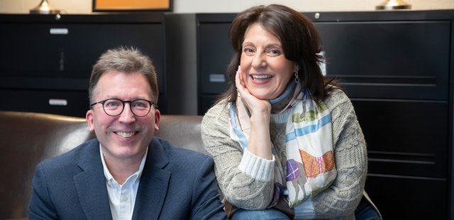 Angelica Vessella and Bill Wilson