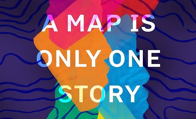 Book cover of A Map is Just One Story