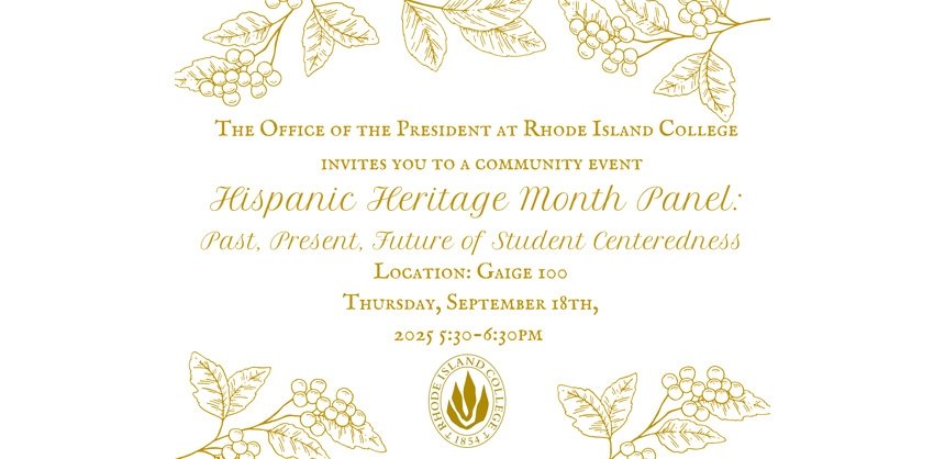 Hispanic Heritage Month Panel invitation September 18