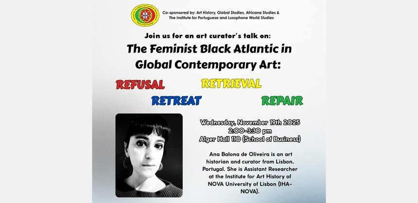 Feminist Black Atlantic Art with curator Ana Balona Oliveira
