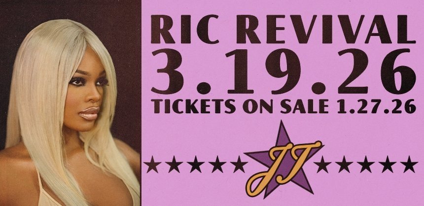 JT RIC Revival Concert poster